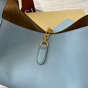 Gucci 837466 Gucci Softbit Maxi Shoulder Bag Gray blue - Default Title - View 3