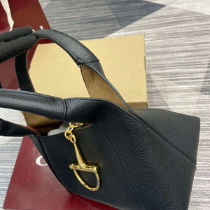 Gucci 837467 Gucci Softbit Medium Top Handle Bag Black - Default Title - View 8