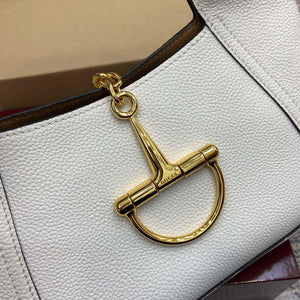Gucci 837467 Gucci Softbit Medium Top Handle Bag White - Default Title - View 6