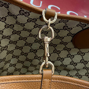 Gucci 839112 Gucci Totissima Large Reversible Tote Bag Brown - Default Title - View 8