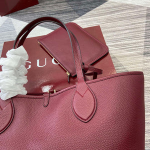 Gucci 839112 Gucci Totissima Large Reversible Tote Bag Red - Default Title - View 5