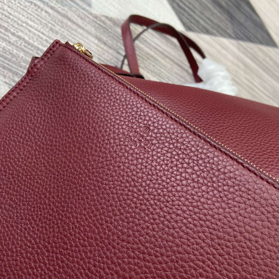 Gucci 839112 Gucci Totissima Large Reversible Tote Bag Red - Default Title - View 8