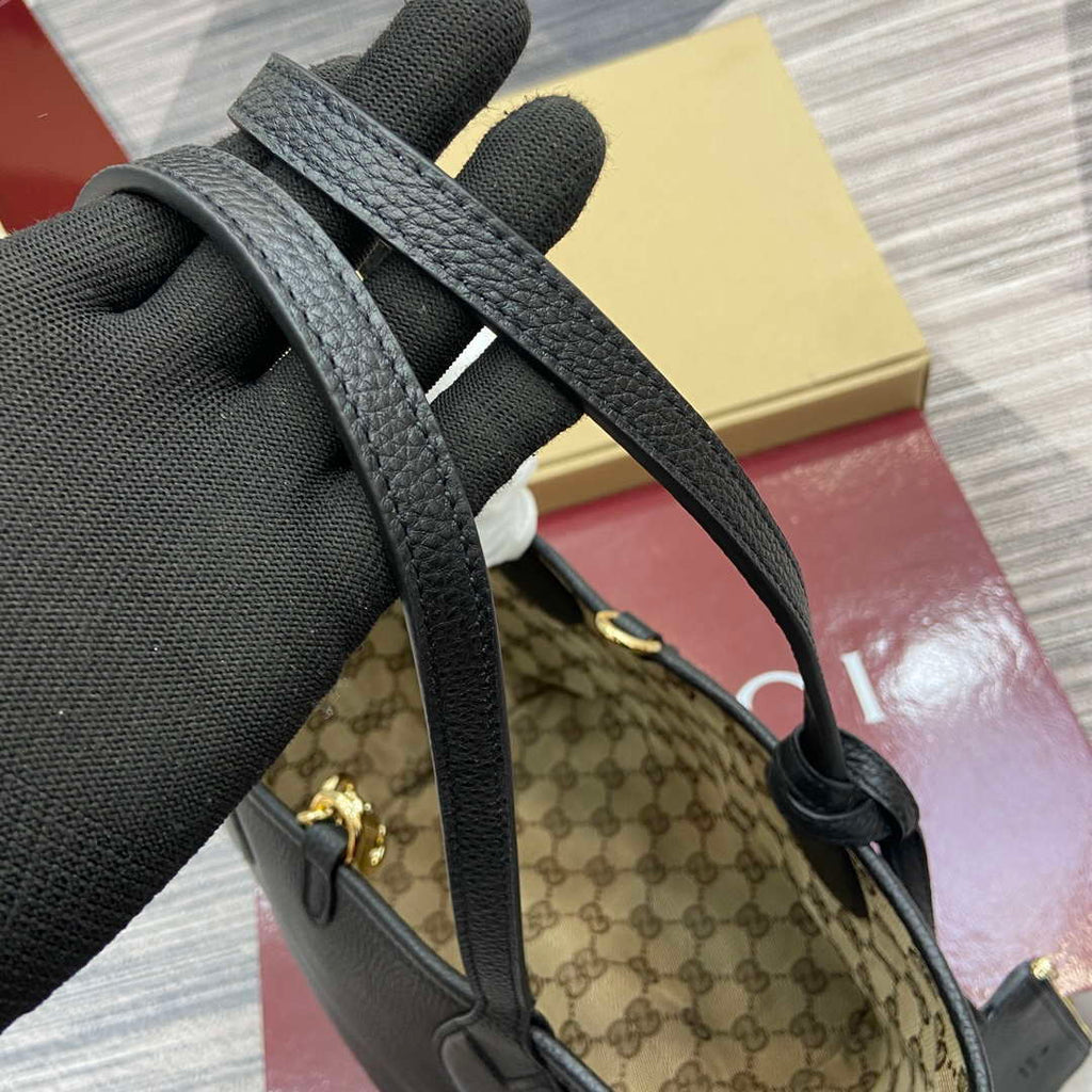 Gucci 839124 Gucci Totissima Small Reversible Tote Bag Black