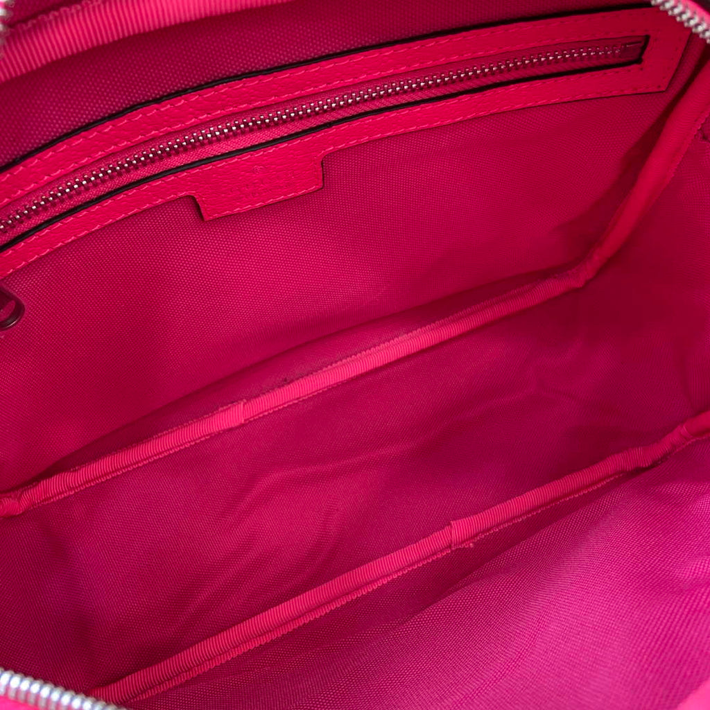 Gucci 839380 Medium Crossbody Bag With Print Bright pink