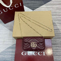 Gucci 841290 GG Marmont Mini Shoulder Bag Ancora red - Default Title - View 1
