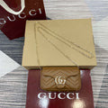 Gucci 841290 GG Marmont Mini Shoulder Bag Brown