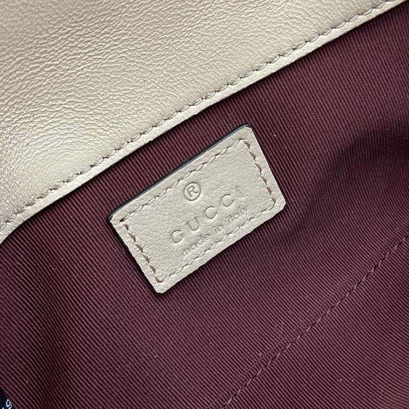 Gucci 841290 GG Marmont Mini Shoulder Bag Light pink - Default Title - View 10
