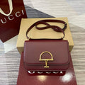Gucci 846705 Gucci Siena Small Shoulder Bag Ancora red