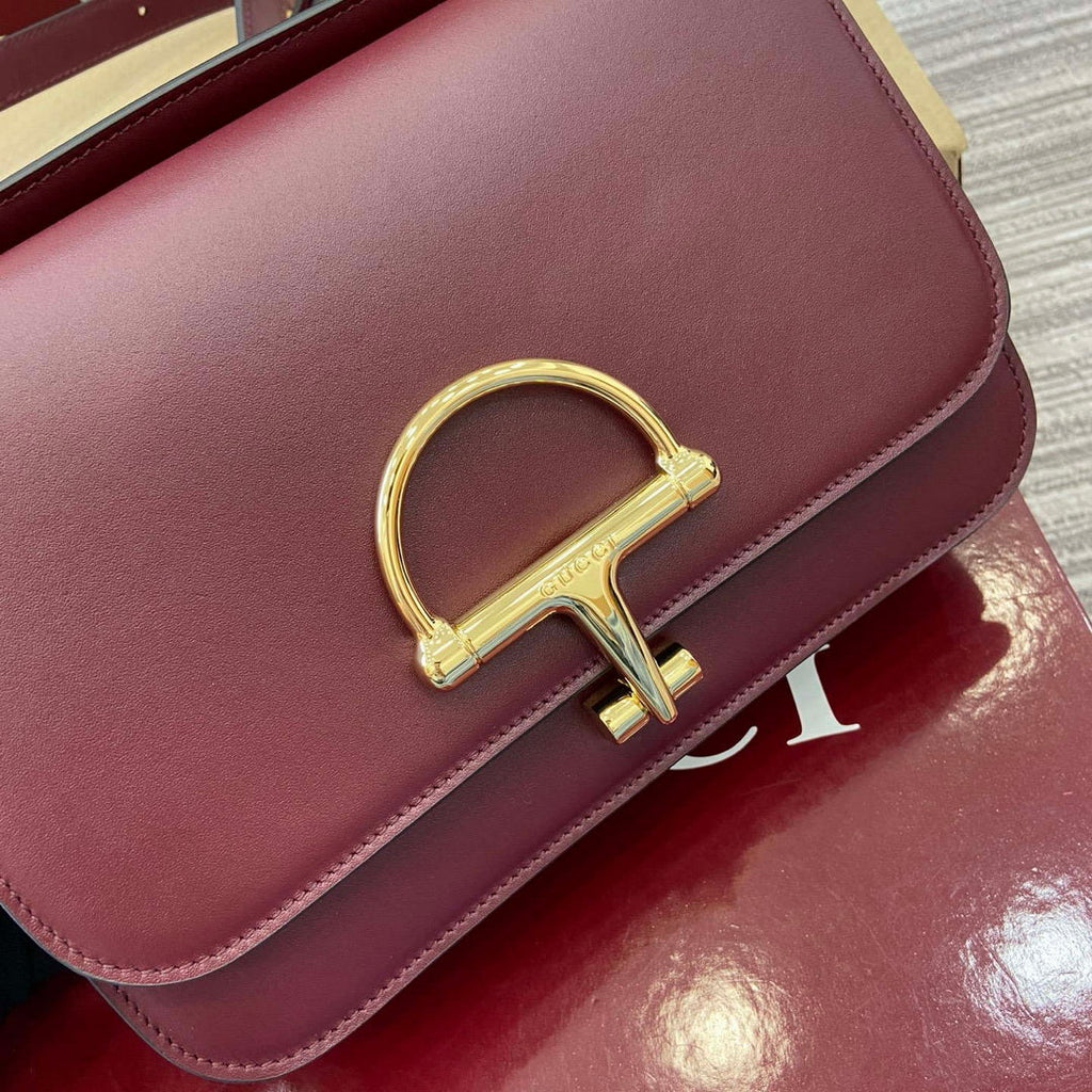 Gucci 846705 Gucci Siena Small Shoulder Bag Ancora red