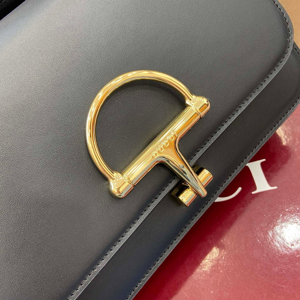 Gucci 846705 Gucci Siena Small Shoulder Bag Black