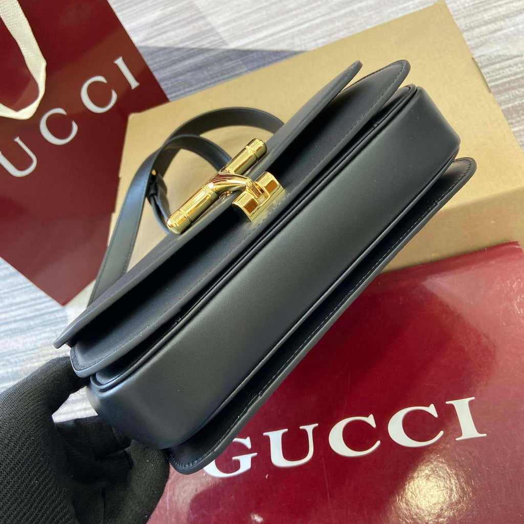 Gucci 846705 Gucci Siena Small Shoulder Bag Black