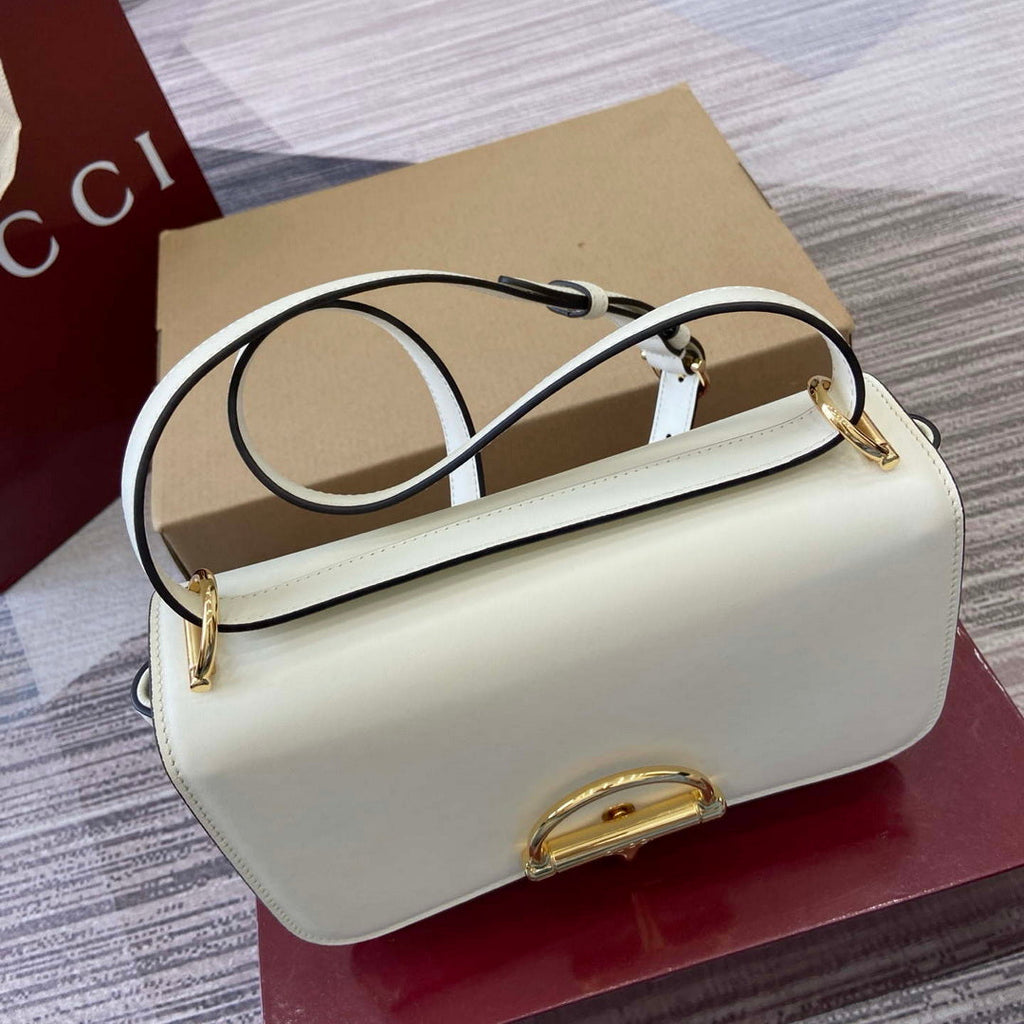 Gucci 846705 Gucci Siena Small Shoulder Bag Ivory