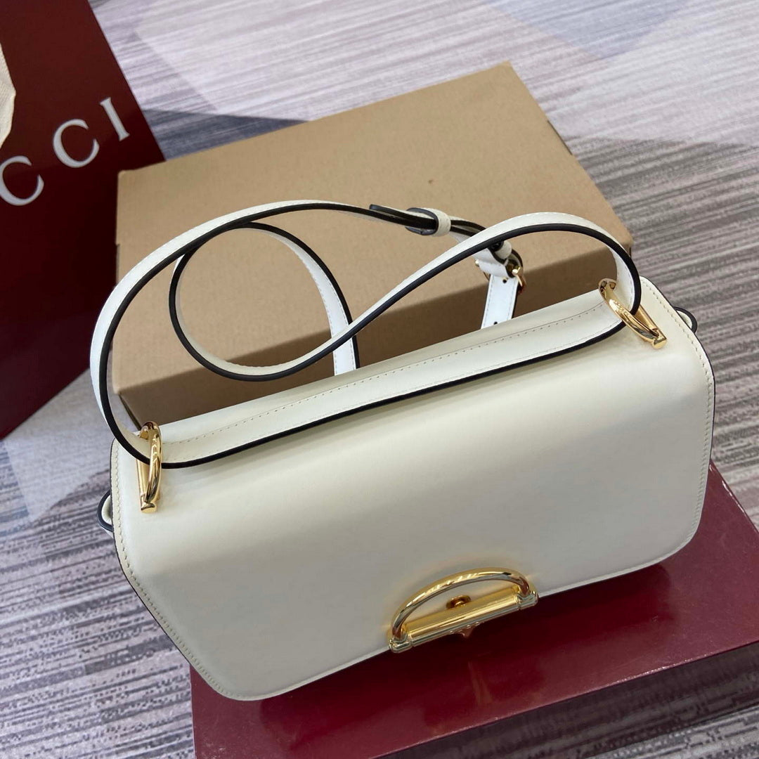 Gucci 846705 Gucci Siena Small Shoulder Bag Ivory