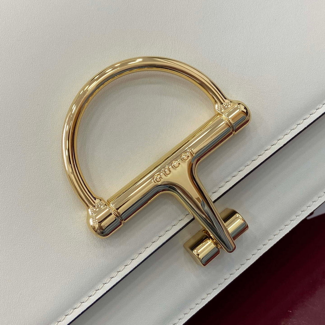 Gucci 846705 Gucci Siena Small Shoulder Bag Ivory