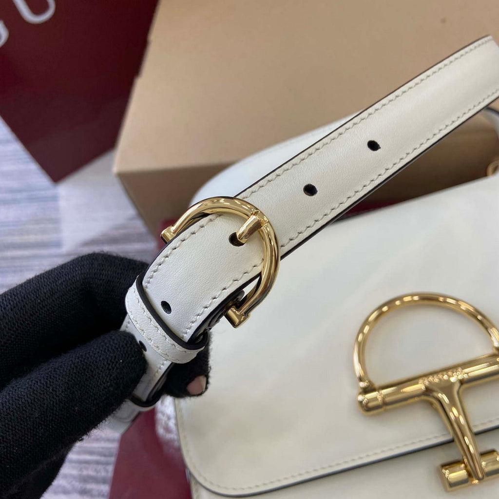 Gucci 846705 Gucci Siena Small Shoulder Bag Ivory