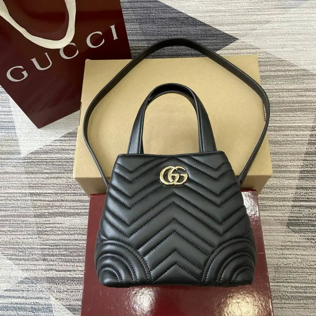 Gucci 847386 Gucci Betty mini tote bag Black