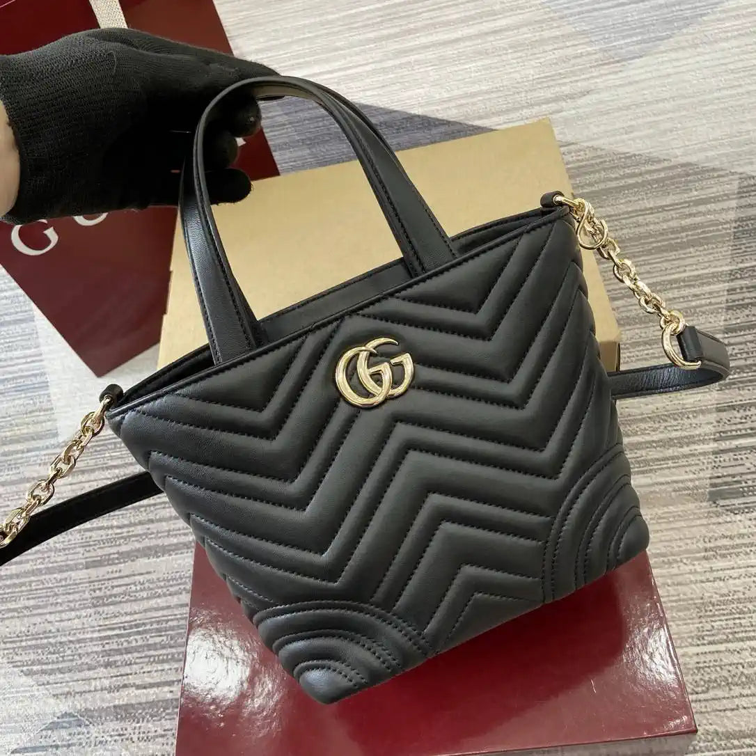 Gucci 847386 Gucci Betty mini tote bag Black