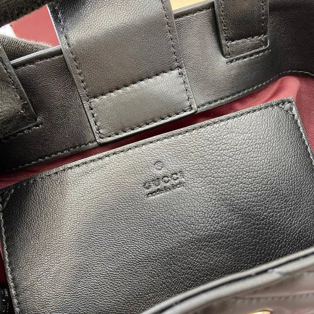 Gucci 847386 Gucci Betty mini tote bag Black