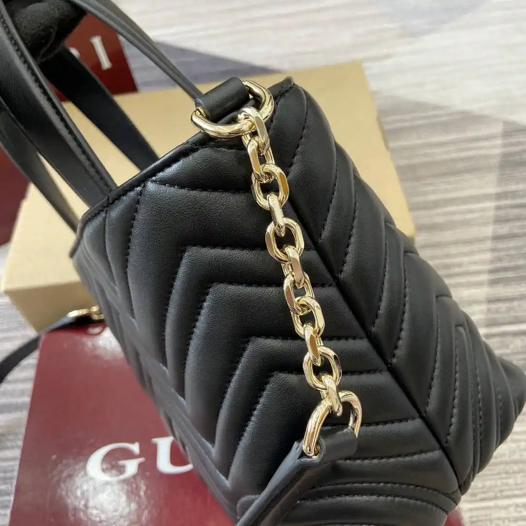Gucci 847386 Gucci Betty mini tote bag Black