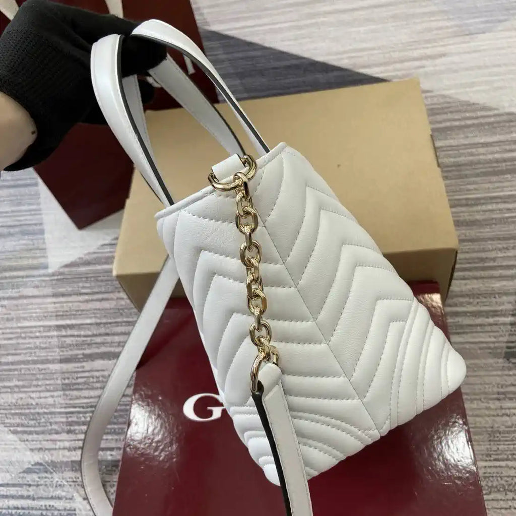 Gucci 847386 Gucci Betty mini tote bag White