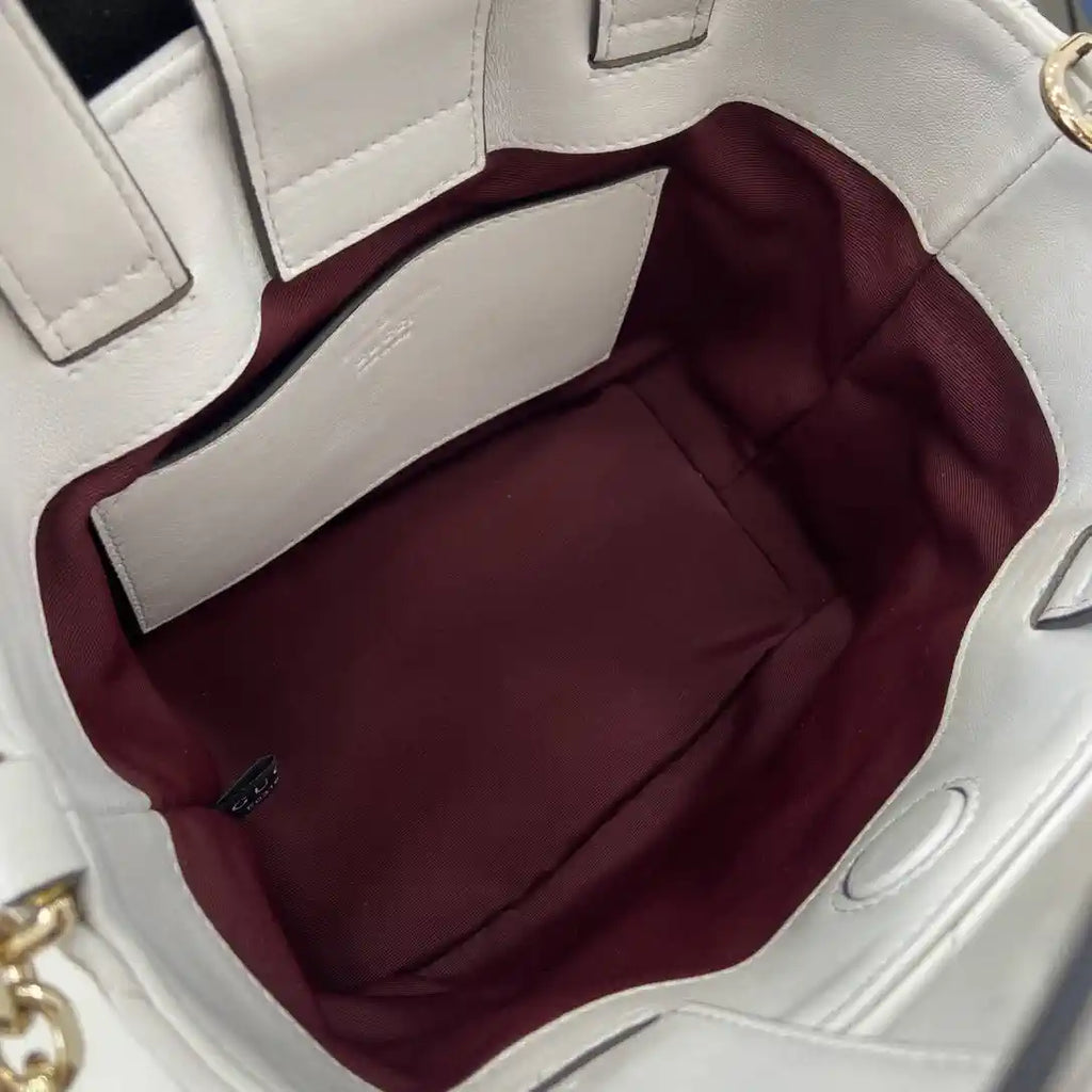 Gucci 847386 Gucci Betty mini tote bag White