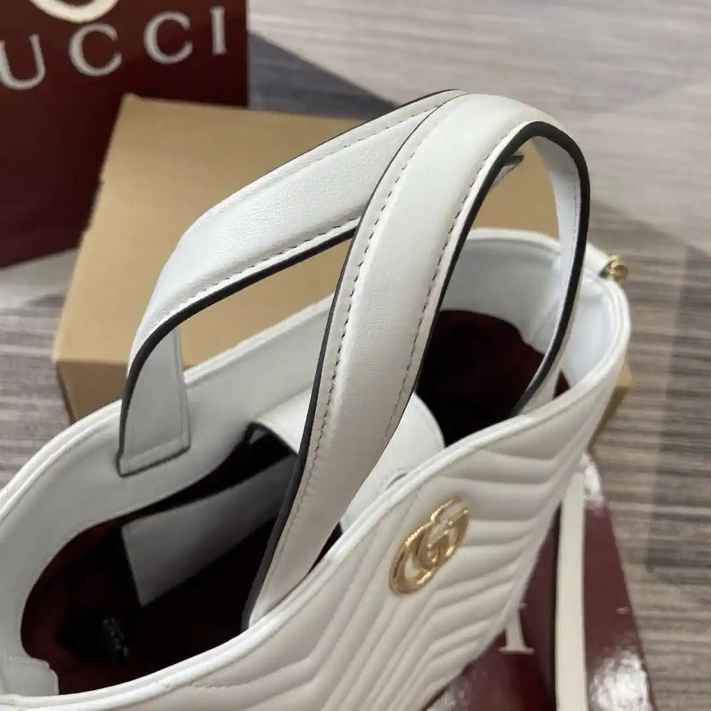 Gucci 847386 Gucci Betty mini tote bag White