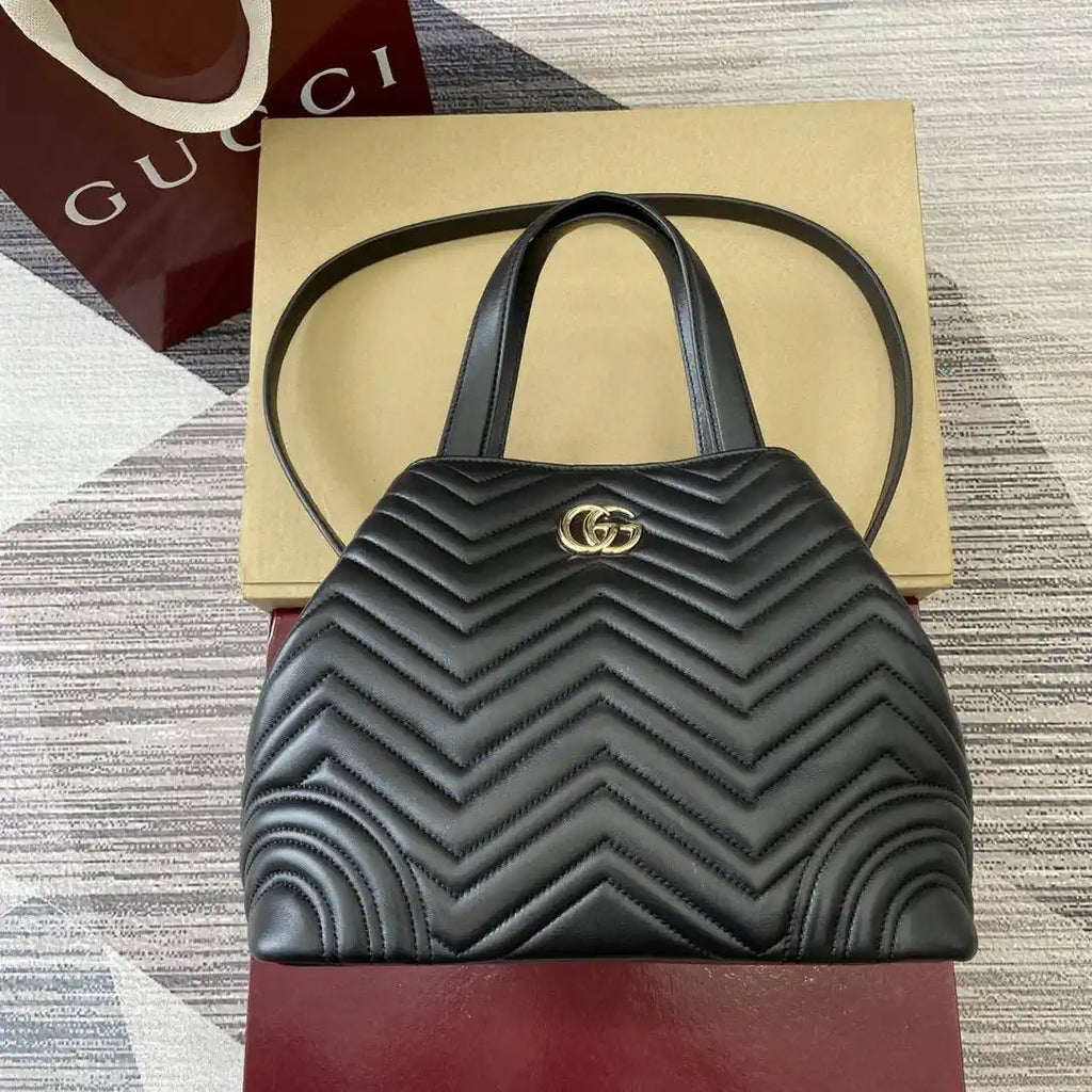 Gucci 847387 Gucci Betty medium tote bag Black