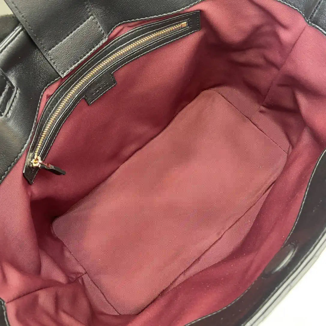 Gucci 847387 Gucci Betty medium tote bag Black