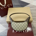 Gucci 838479 Ophidia small shoulder bag Beige and dark brown
