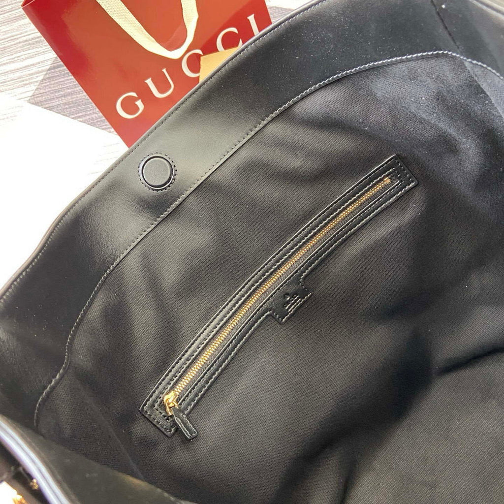 Gucci 850546 Gucci Beatrix Large Tote Bag Black