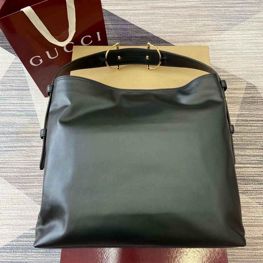 Gucci 850546 Gucci Beatrix Large Tote Bag Black