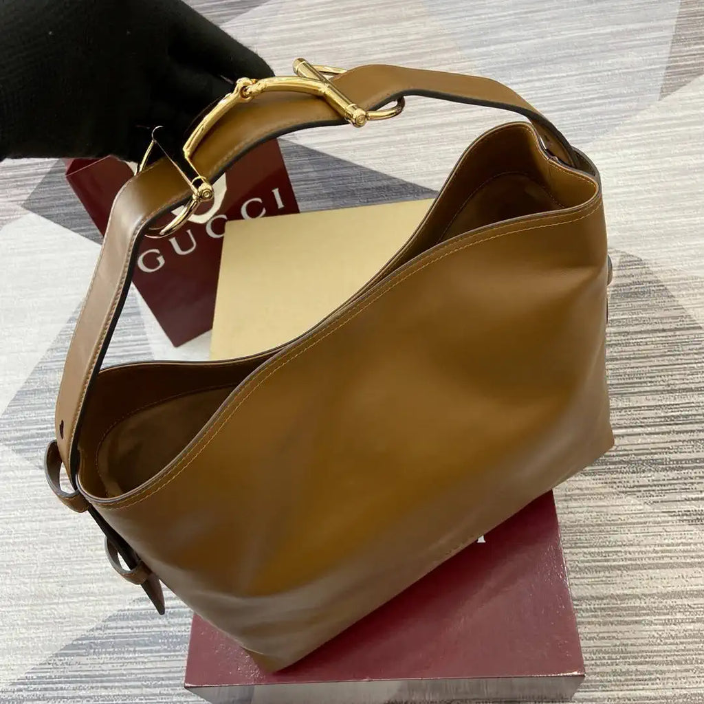 Gucci 850546 Gucci Beatrix Large Tote Bag Brown