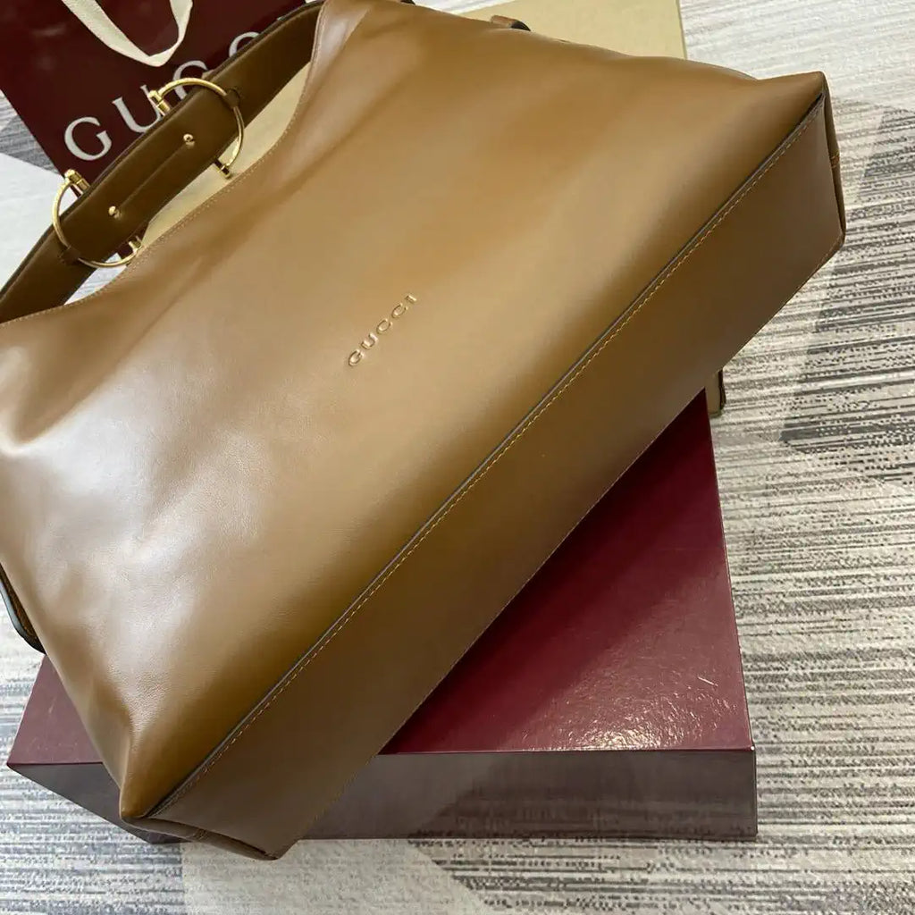 Gucci 850546 Gucci Beatrix Large Tote Bag Brown