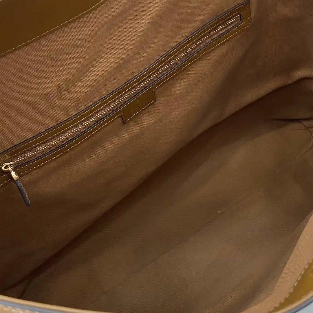 Gucci 850546 Gucci Beatrix Large Tote Bag Brown