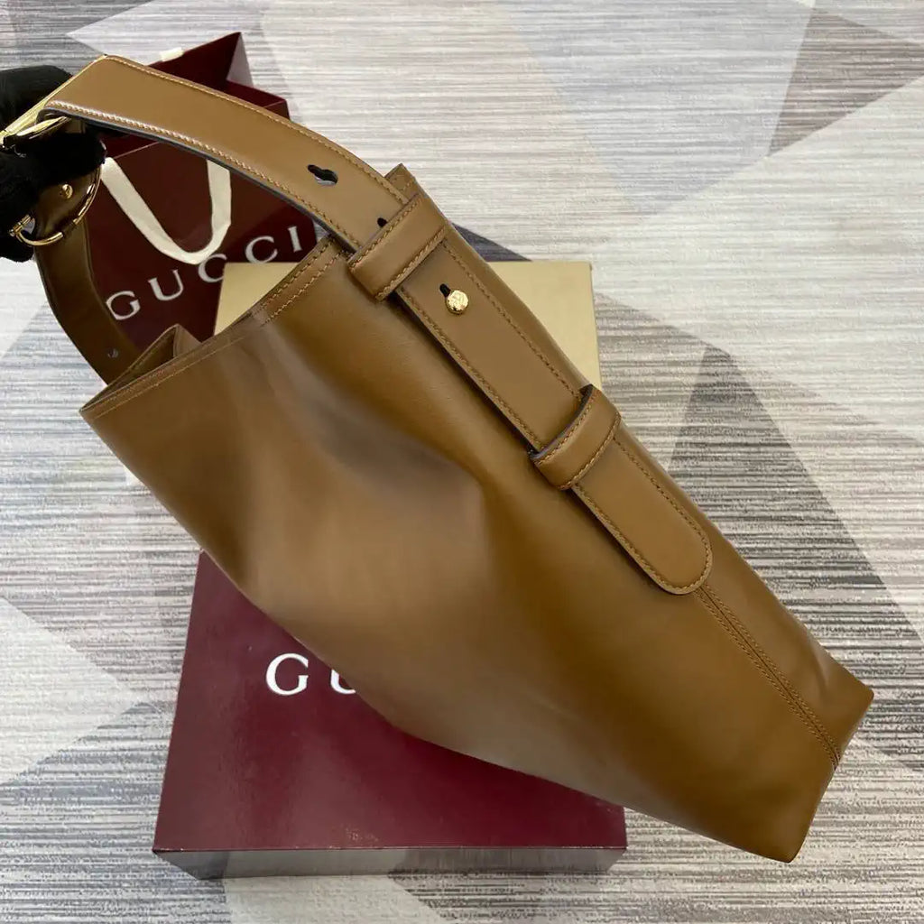 Gucci 850546 Gucci Beatrix Large Tote Bag Brown
