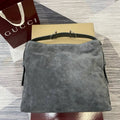 Gucci 850546 Gucci Beatrix Large Tote Bag Gray Suede