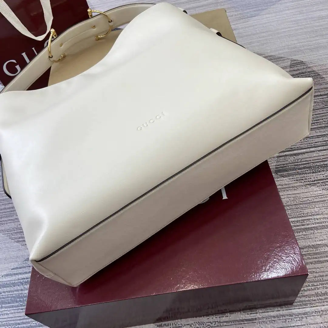 Gucci 850546 Gucci Beatrix Large Tote Bag White