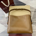 Gucci 850926 Gucci Beatrix Medium Tote Bag Brown Leather
