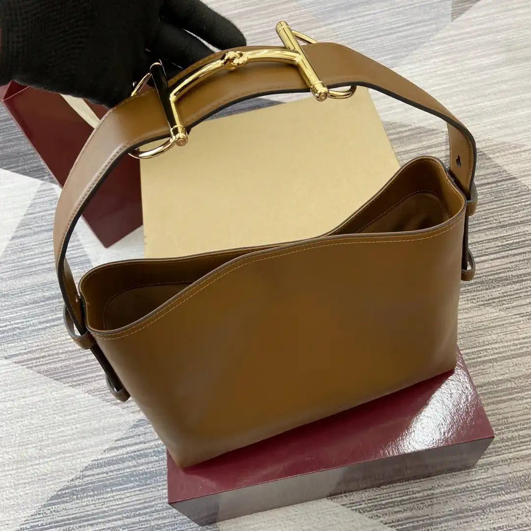 Gucci 850926 Gucci Beatrix Medium Tote Bag Brown Leather