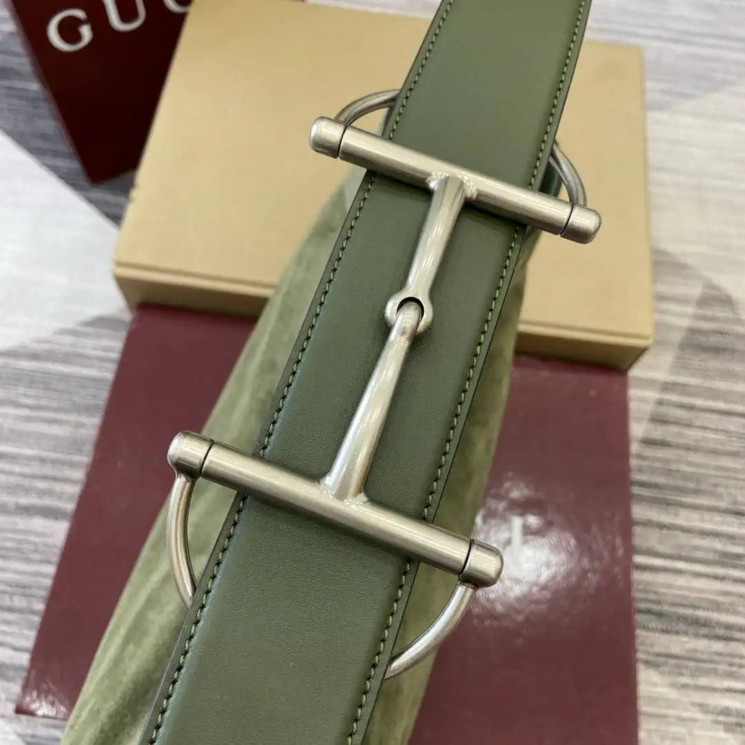 Gucci 850926 Gucci Beatrix Medium Tote Bag Green Suede