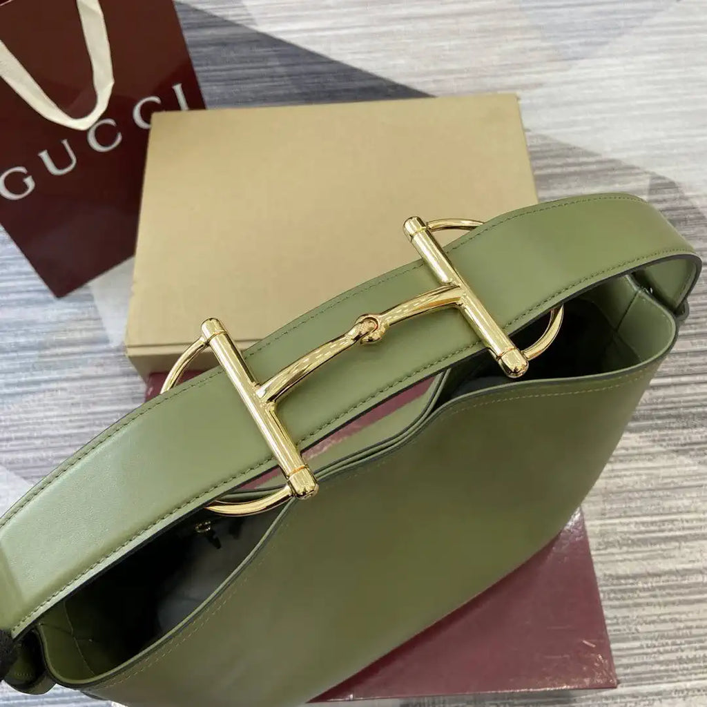 Gucci 850926 Gucci Beatrix Medium Tote Bag Green