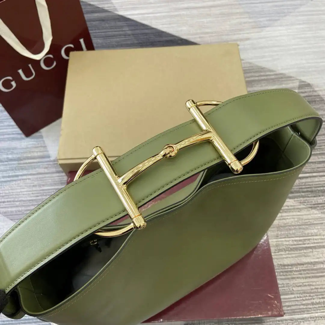 Gucci 850926 Gucci Beatrix Medium Tote Bag Green
