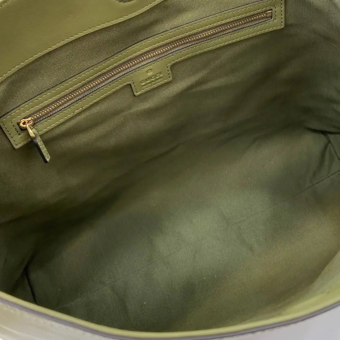 Gucci 850926 Gucci Beatrix Medium Tote Bag Green