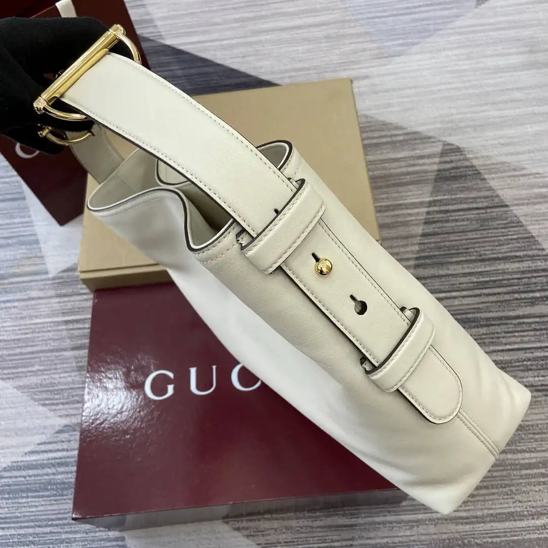 Gucci 850926 Gucci Beatrix Medium Tote Bag White