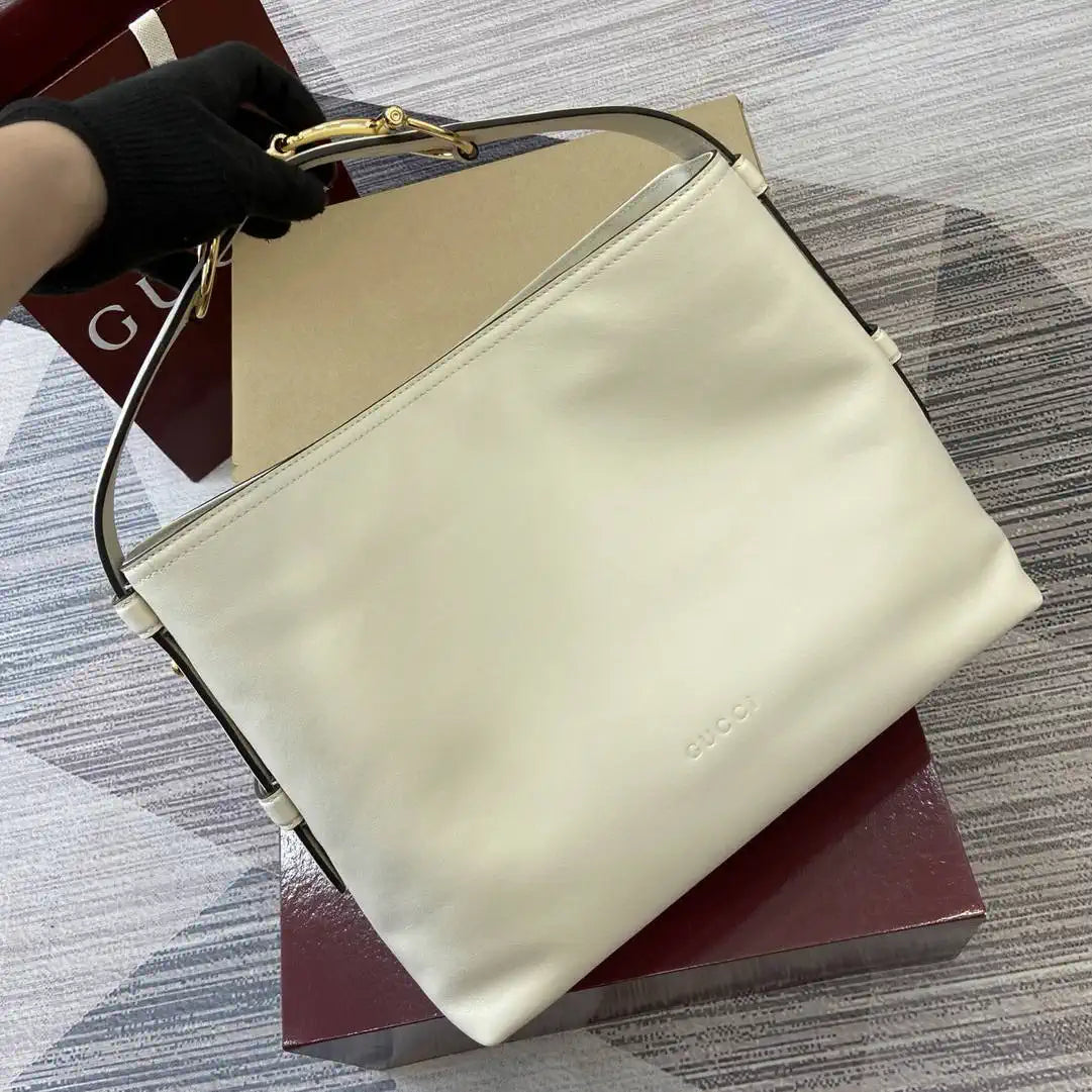 Gucci 850926 Gucci Beatrix Medium Tote Bag White