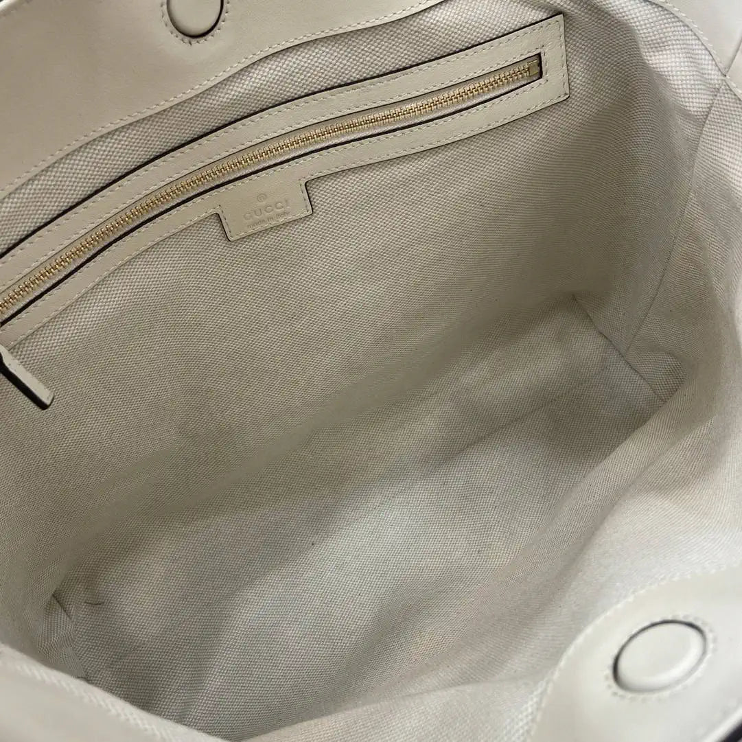 Gucci 850926 Gucci Beatrix Medium Tote Bag White