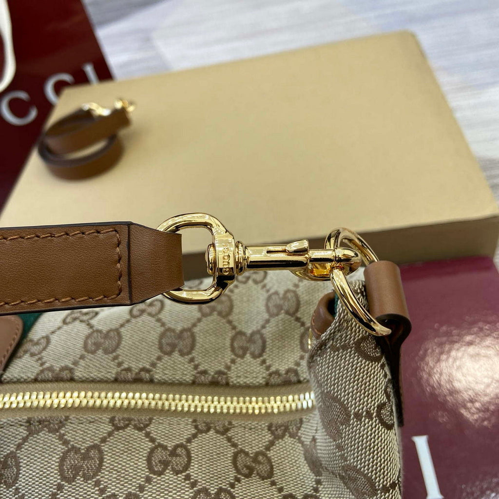 Gucci 857799 Gucci Vanity Medium Top Handle Bag Brown