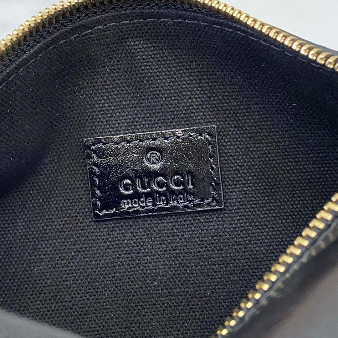 Gucci 860784 Gucci Half Horsebit Mini Shoulder Bag Black