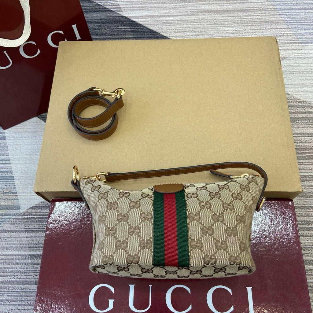 Gucci 861775 Gucci Vanity Mini Bag Brown