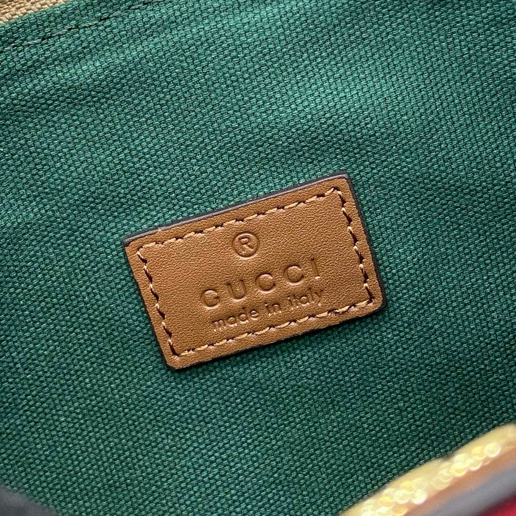 Gucci 861775 Gucci Vanity Mini Bag Brown